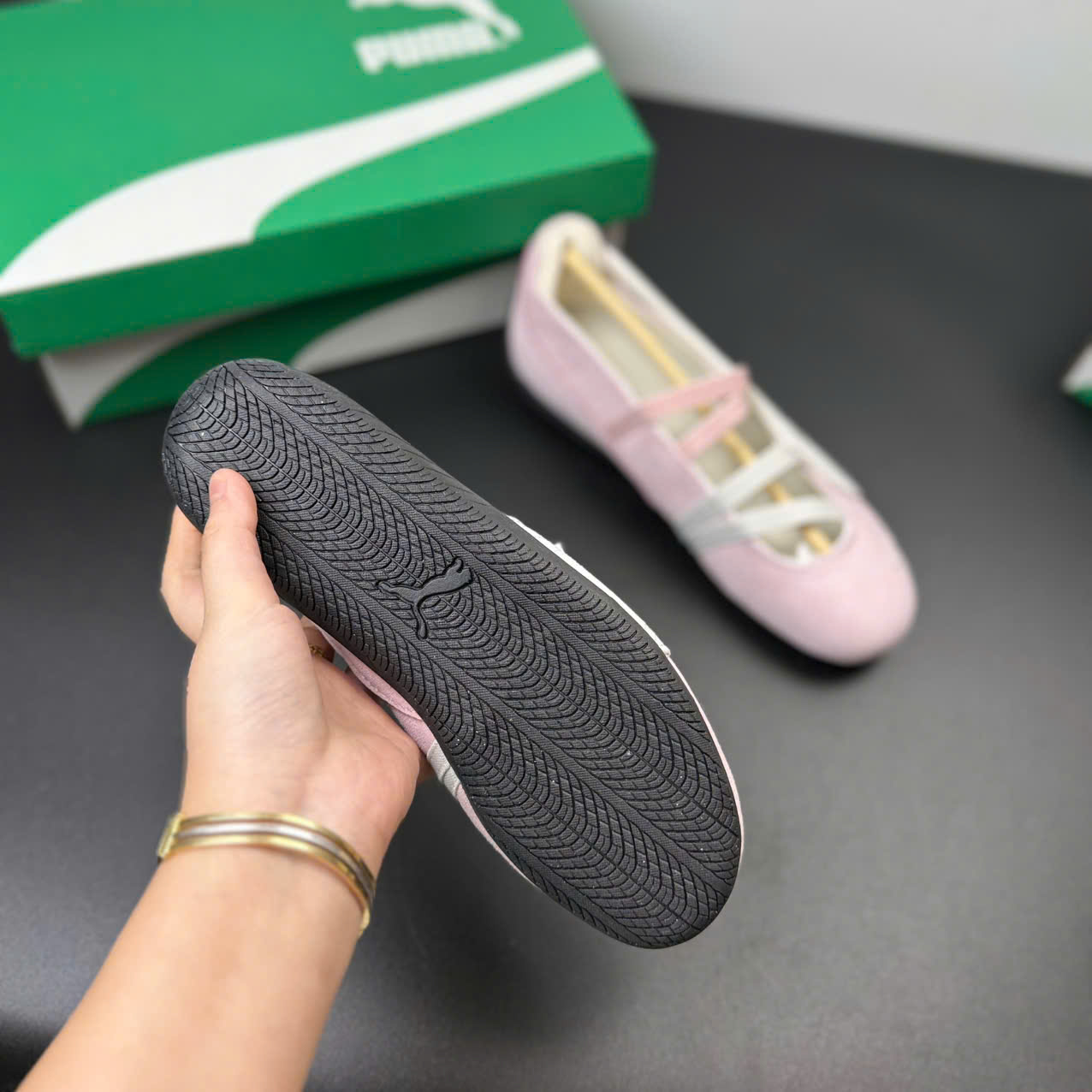 bb puma hồng xám