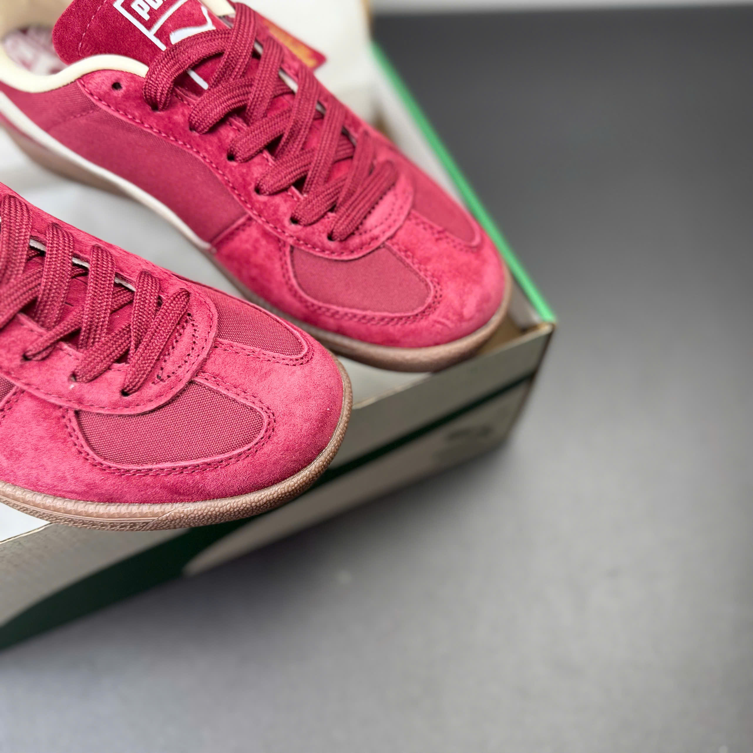 puma palermo đỏ mận
