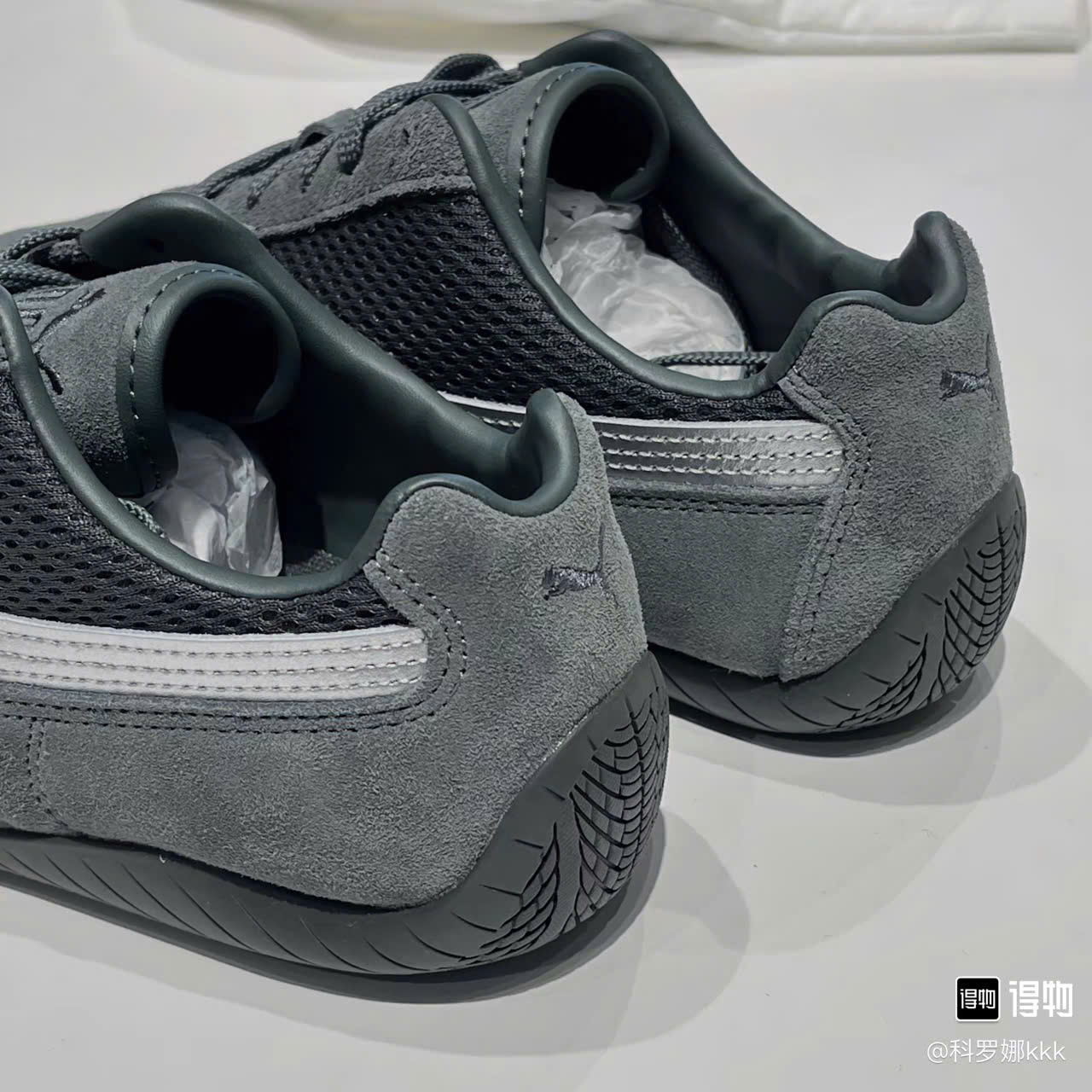puma speedcat xám ghi