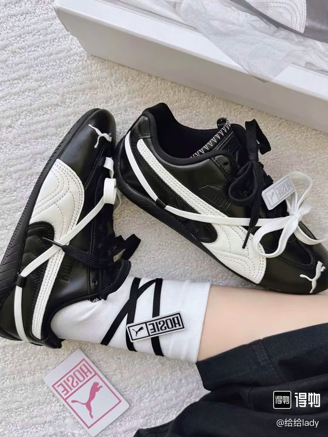 puma speedcat rosie đen