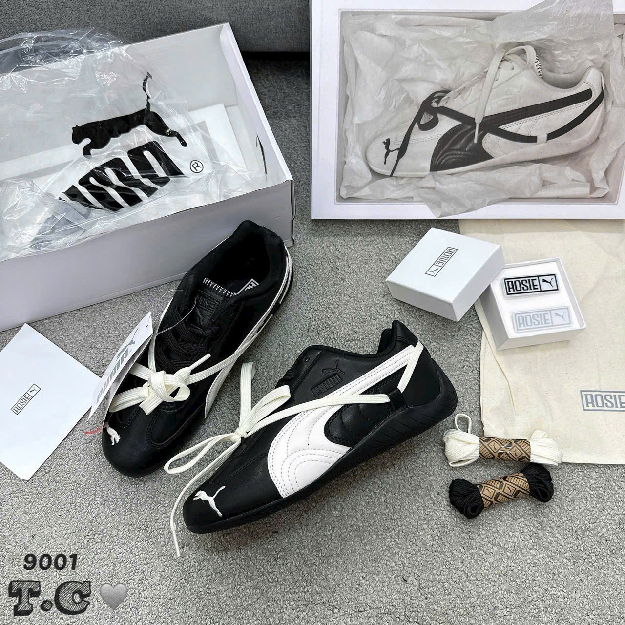 puma speedcat rosie đen