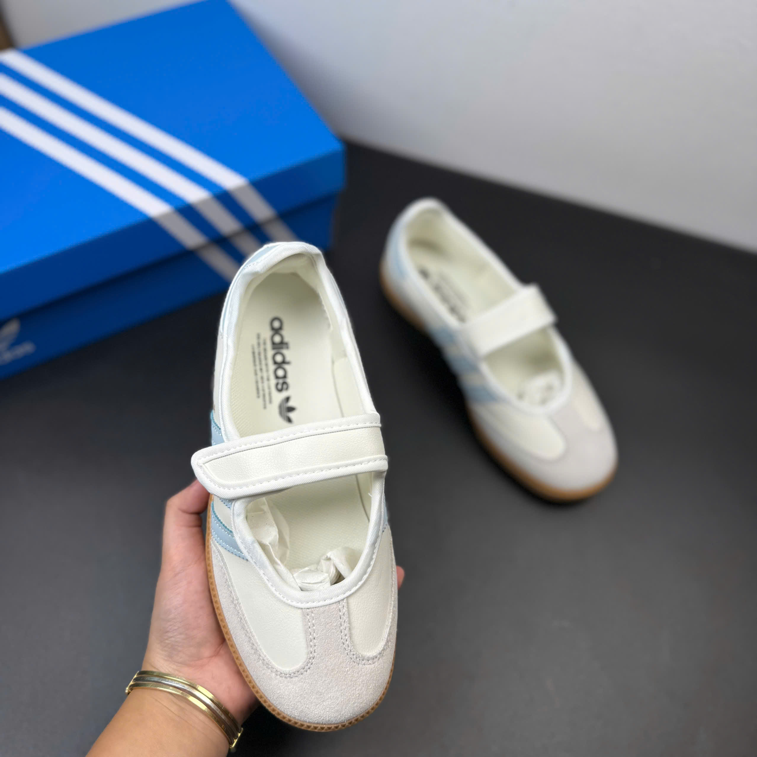 samba quai dán xanh