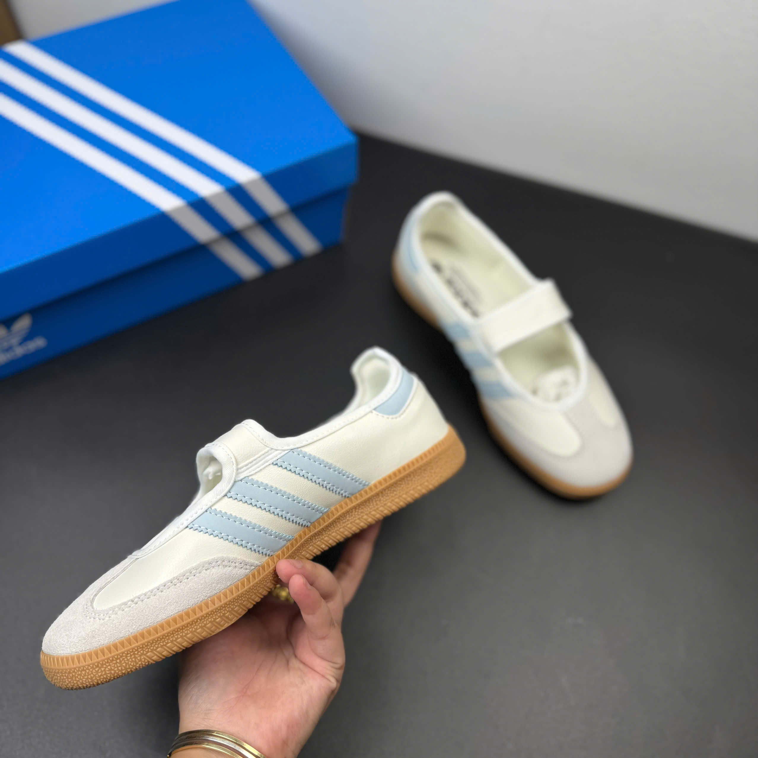 samba quai dán xanh