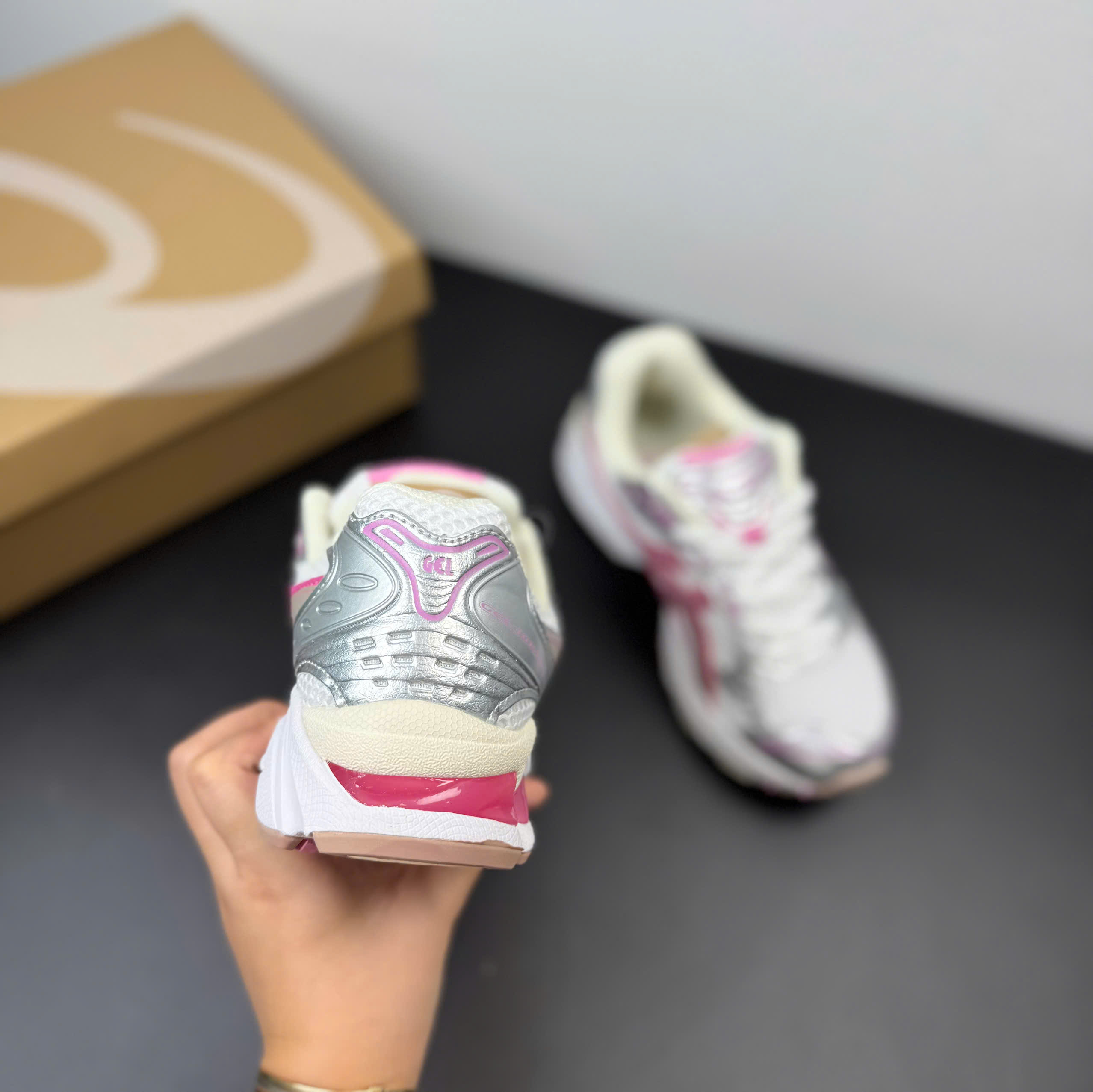 asic kayano hồng