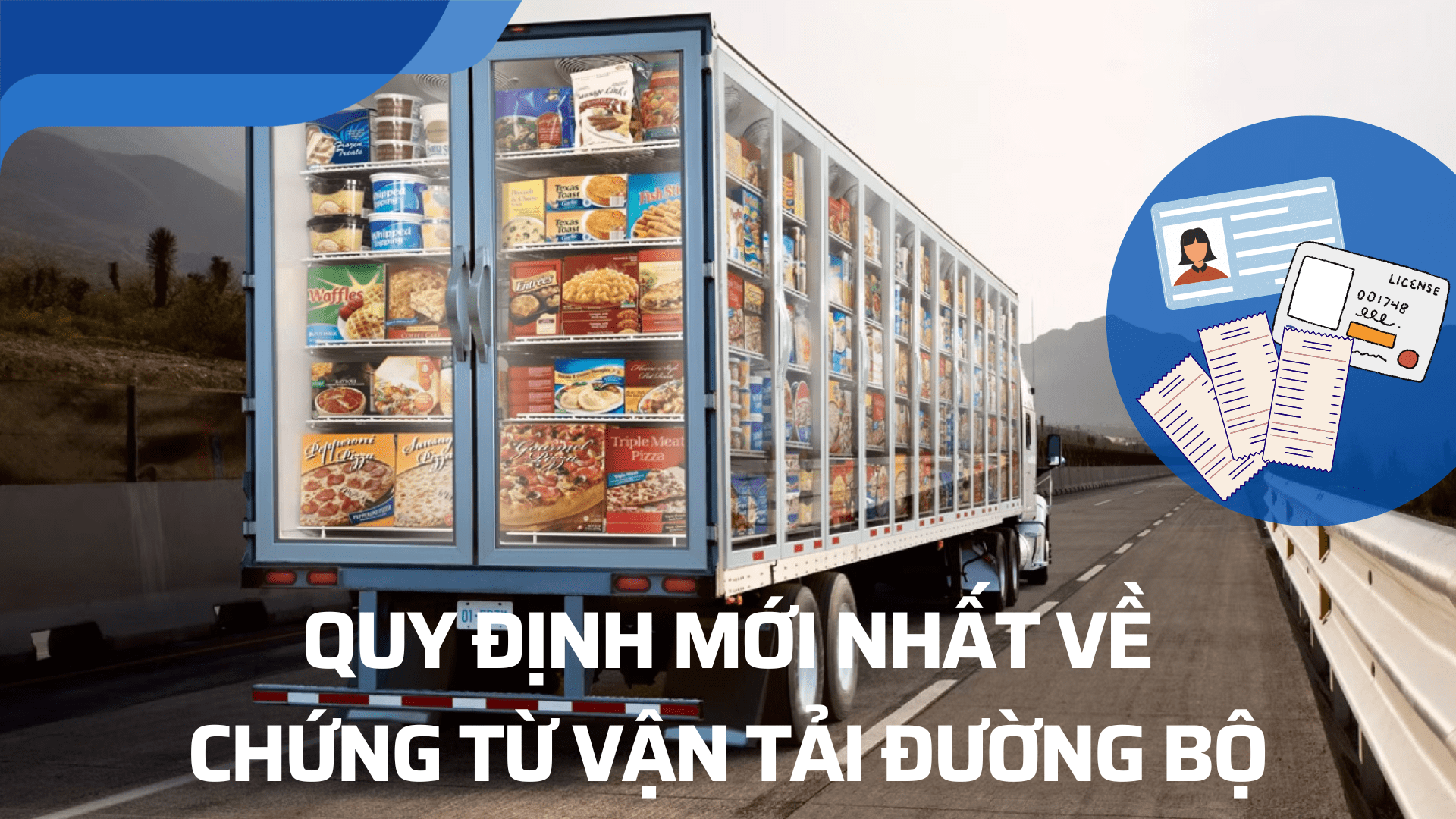 chứng từ vận tải đường bộ