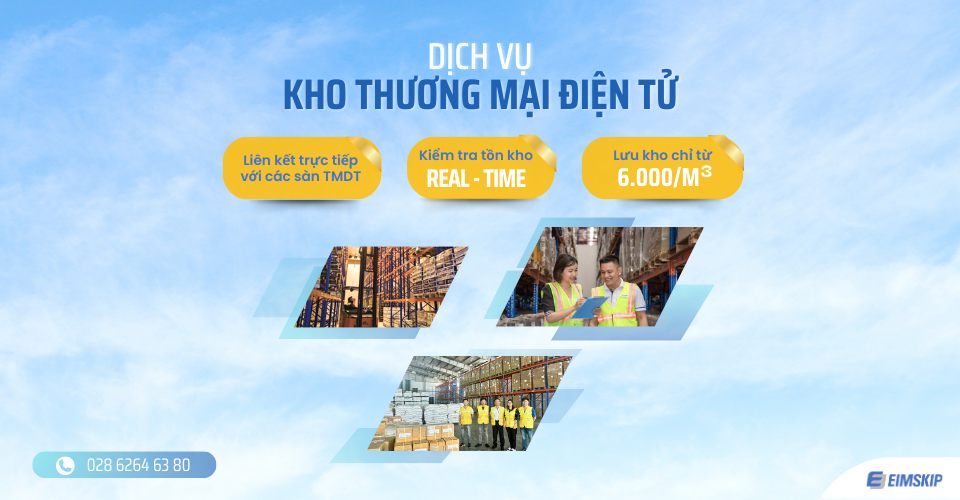 dịch vụ kho thương mại điện tử Eimskip