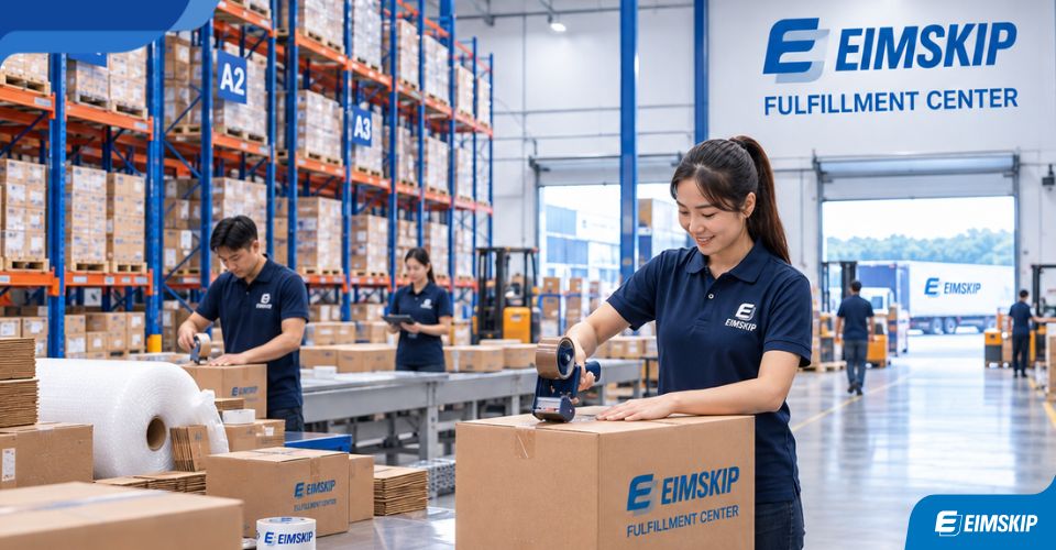 Dịch vụ Fulfillment Eimskip tại miền Bắc