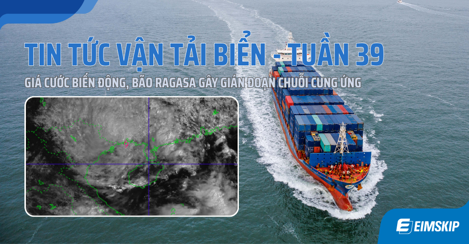 Tin tức vận tải biển tuần 39 (26/09/2025)
