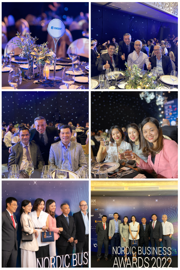 Eimskip attends Nordic Business Awards 2022