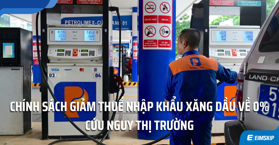 thuế nhập khẩu xăng dầu