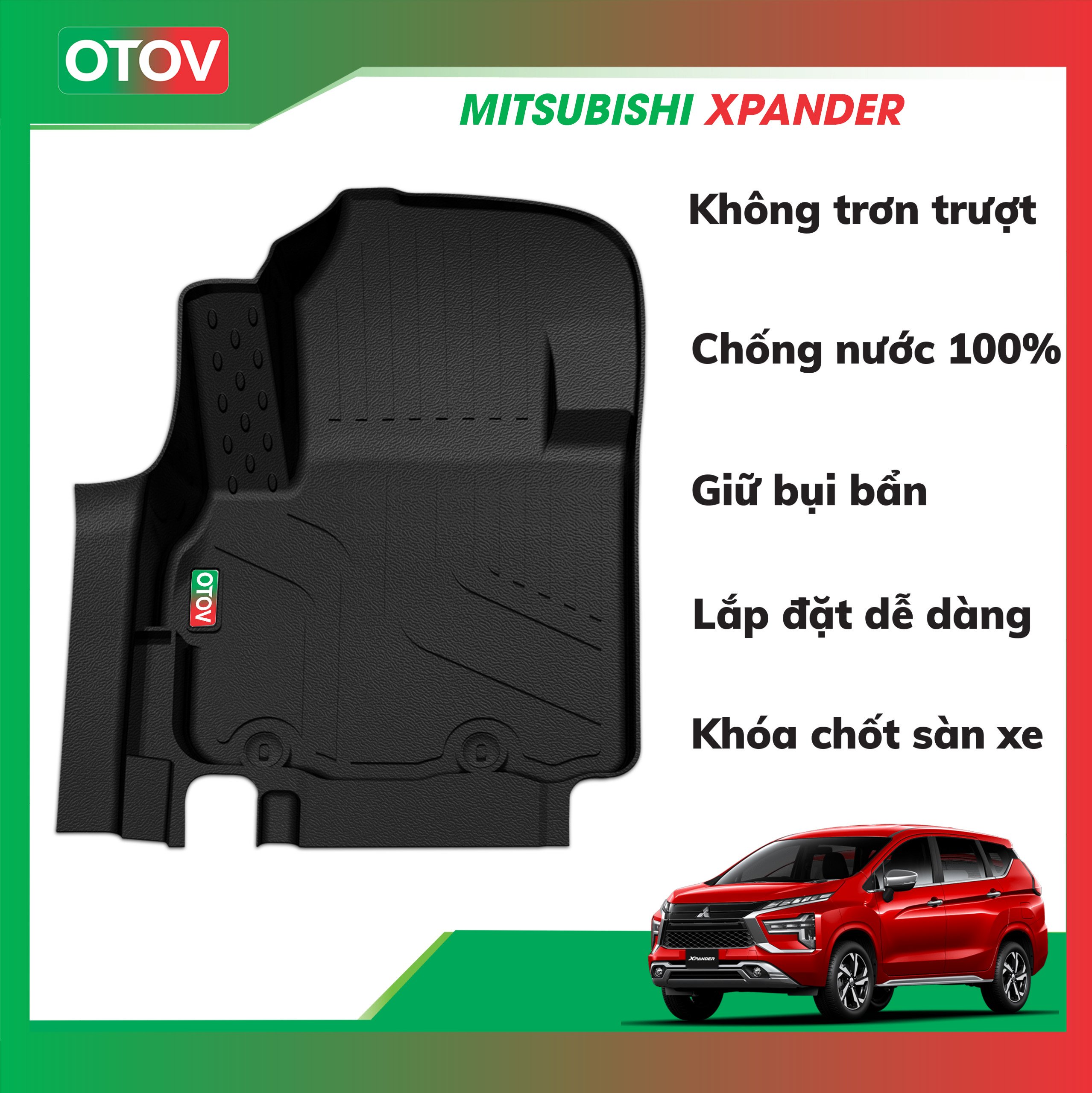 Thảm Đúc Cho Xe Mitsubishi Xpander Nên Chọn Loại Nào?