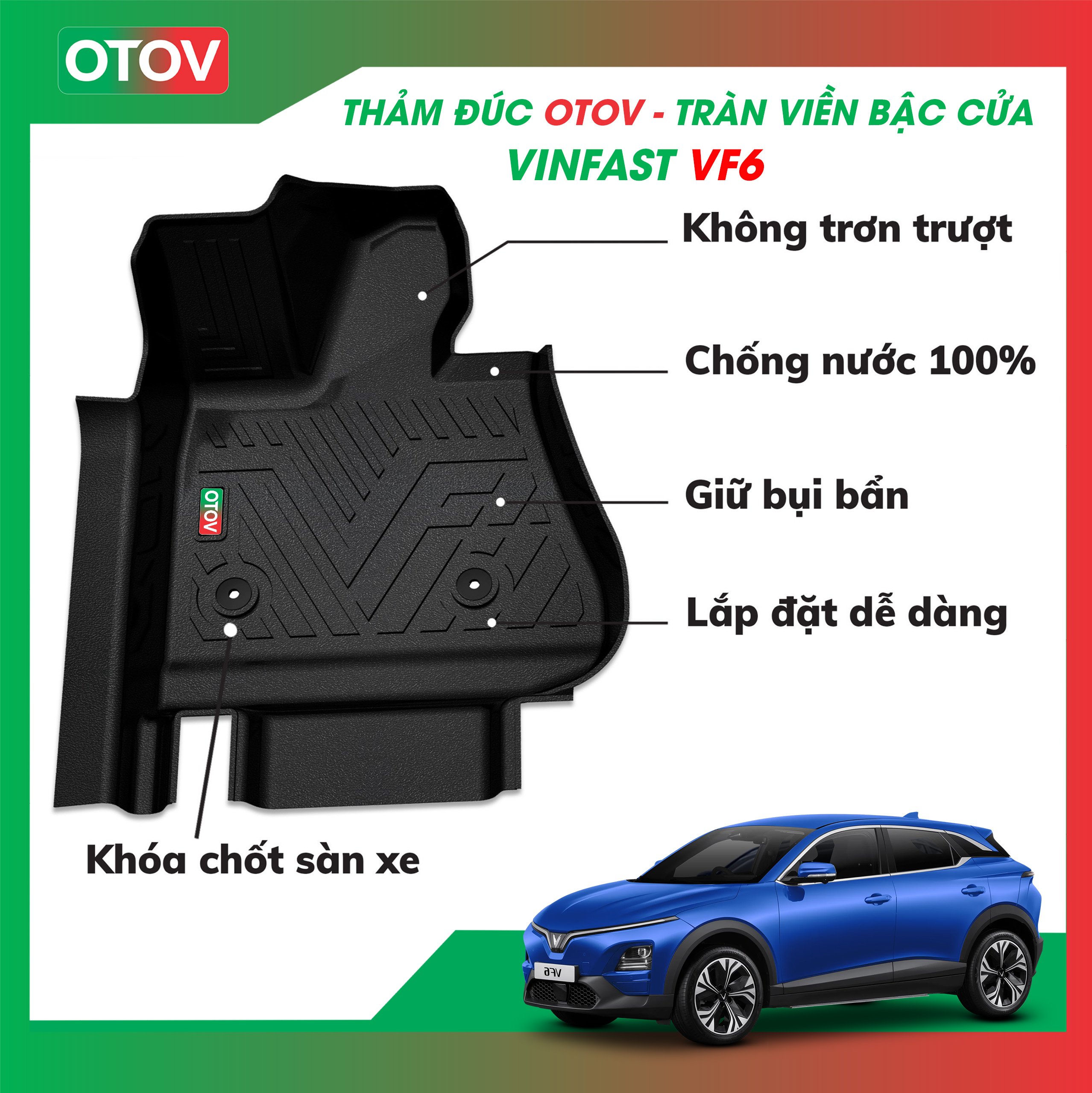 Thảm Đúc Tràn Viền Cho Vinfast VF6 Có Thật Sự Tốt?