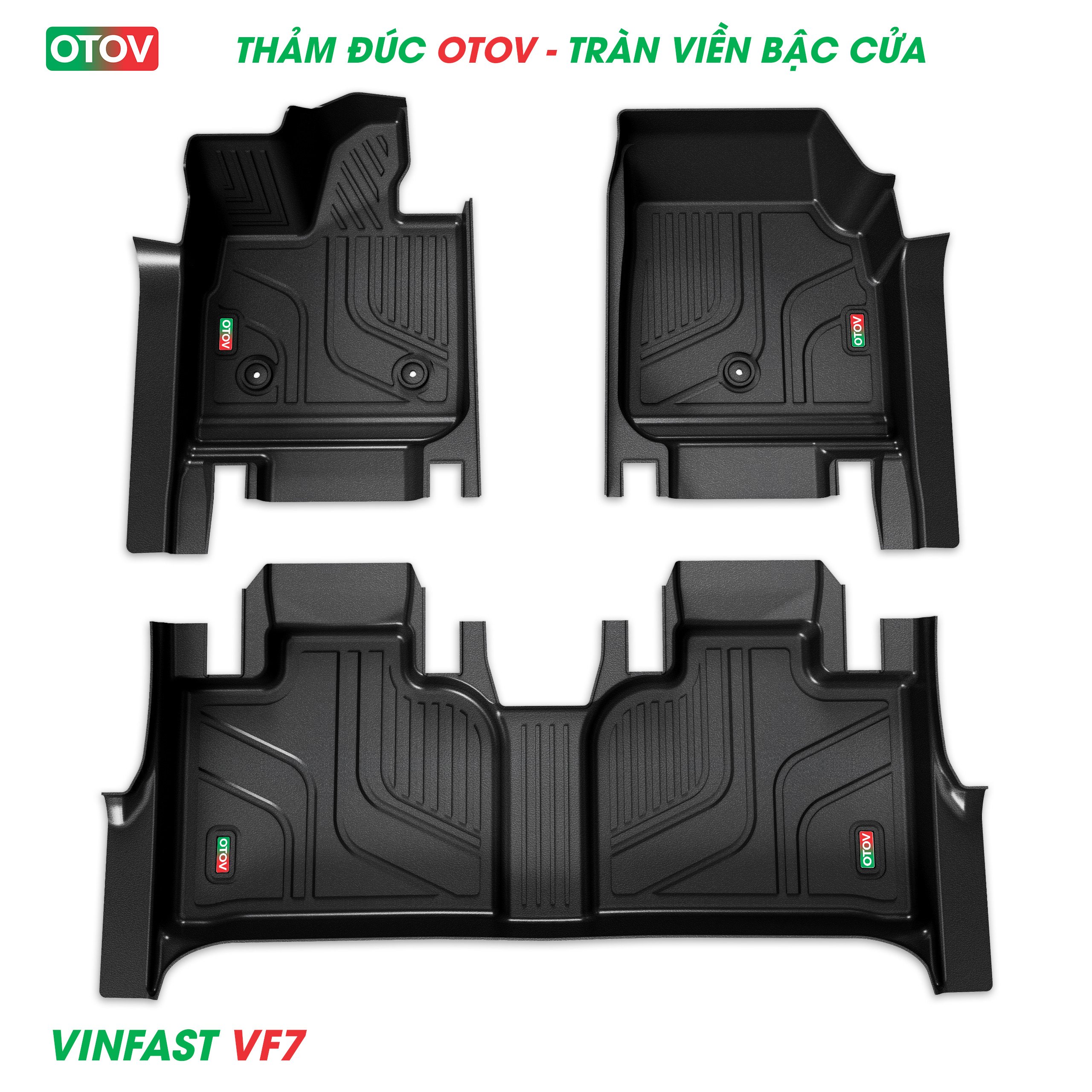 Tại Sao Nên Lắp Thảm Đúc Tràn Viền Full Bậc Cửa OTOV Cho Xe VF7?