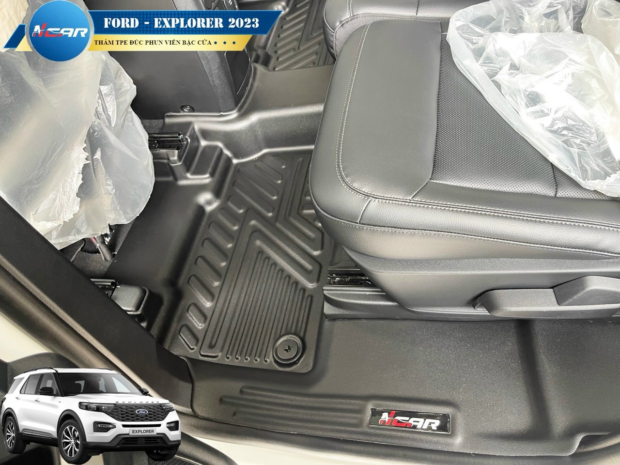 THẢM ĐÚC FULL VIỀN FORD EXPLOSER 2021-2023