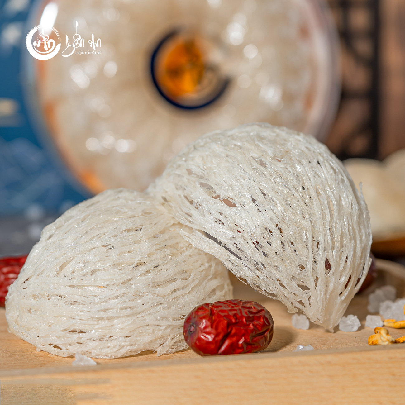 [Yến An Tặng Đường] - Yến Tinh Chế - Rút Lông 99% Sợi loại 100g tặng Đường thốt nốt 150g