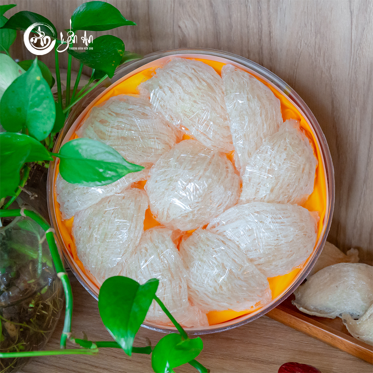 [Yến An Tặng Đường] - Yến Tinh Chế - Phom Đảo loại 100g tặng Đường thốt nốt 150g