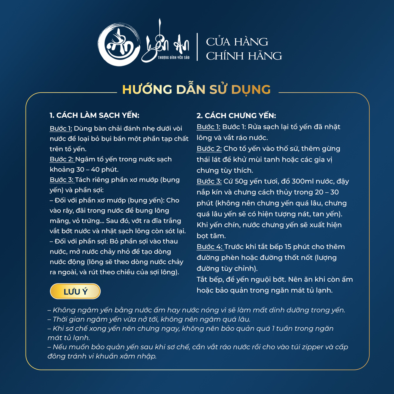 [Yến An] - Yến Tổ Thô