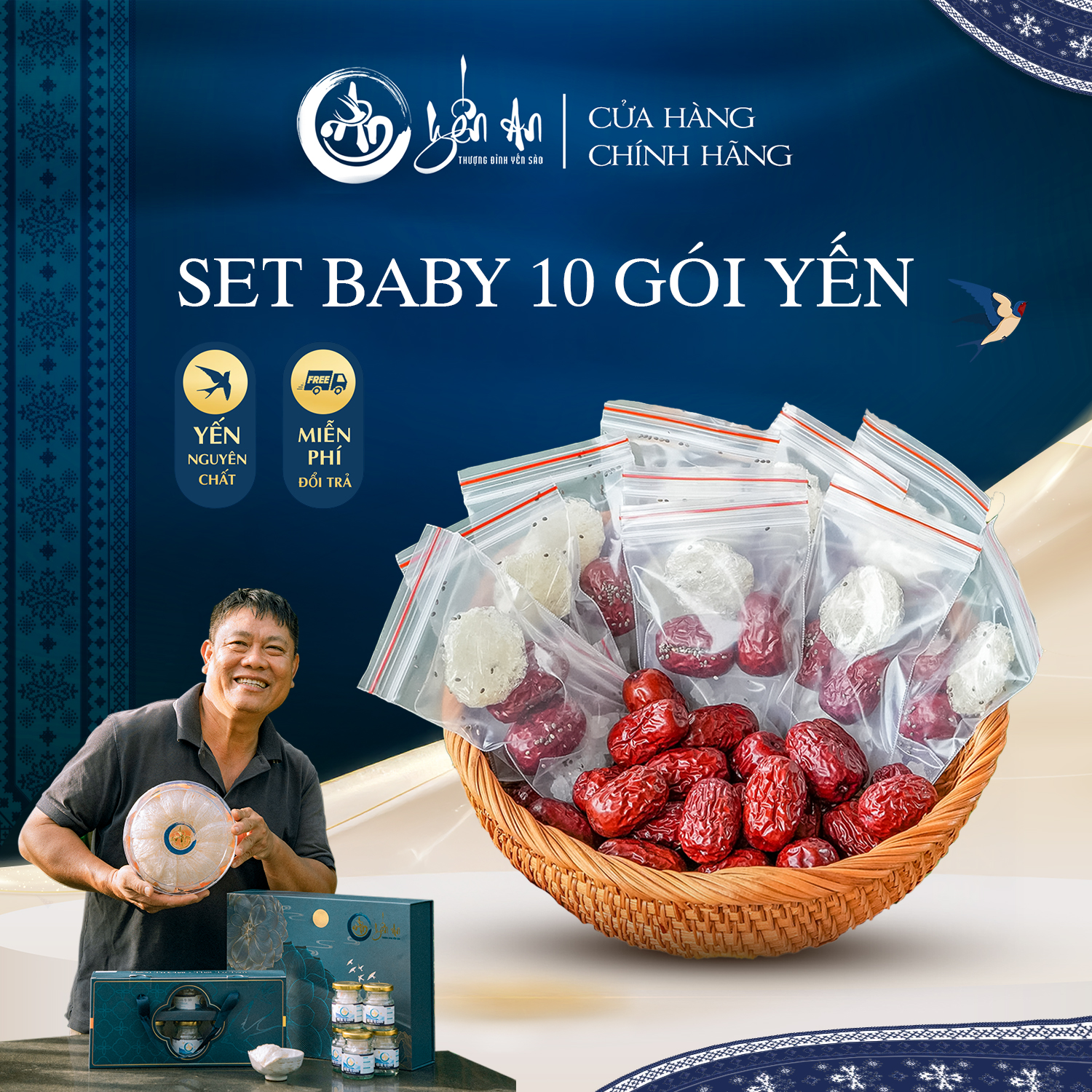 [Yến An] - Set Yến BABY-10 gói