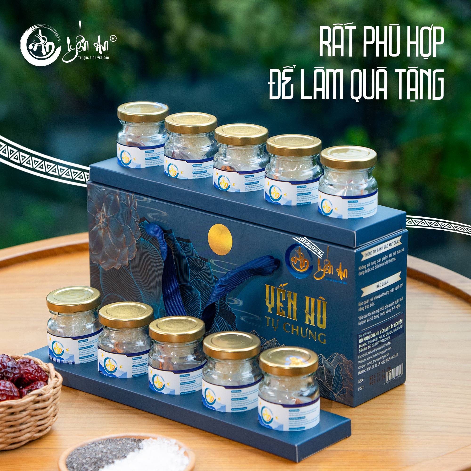 [Yến An] - Set Hũ Yến Tự Chưng