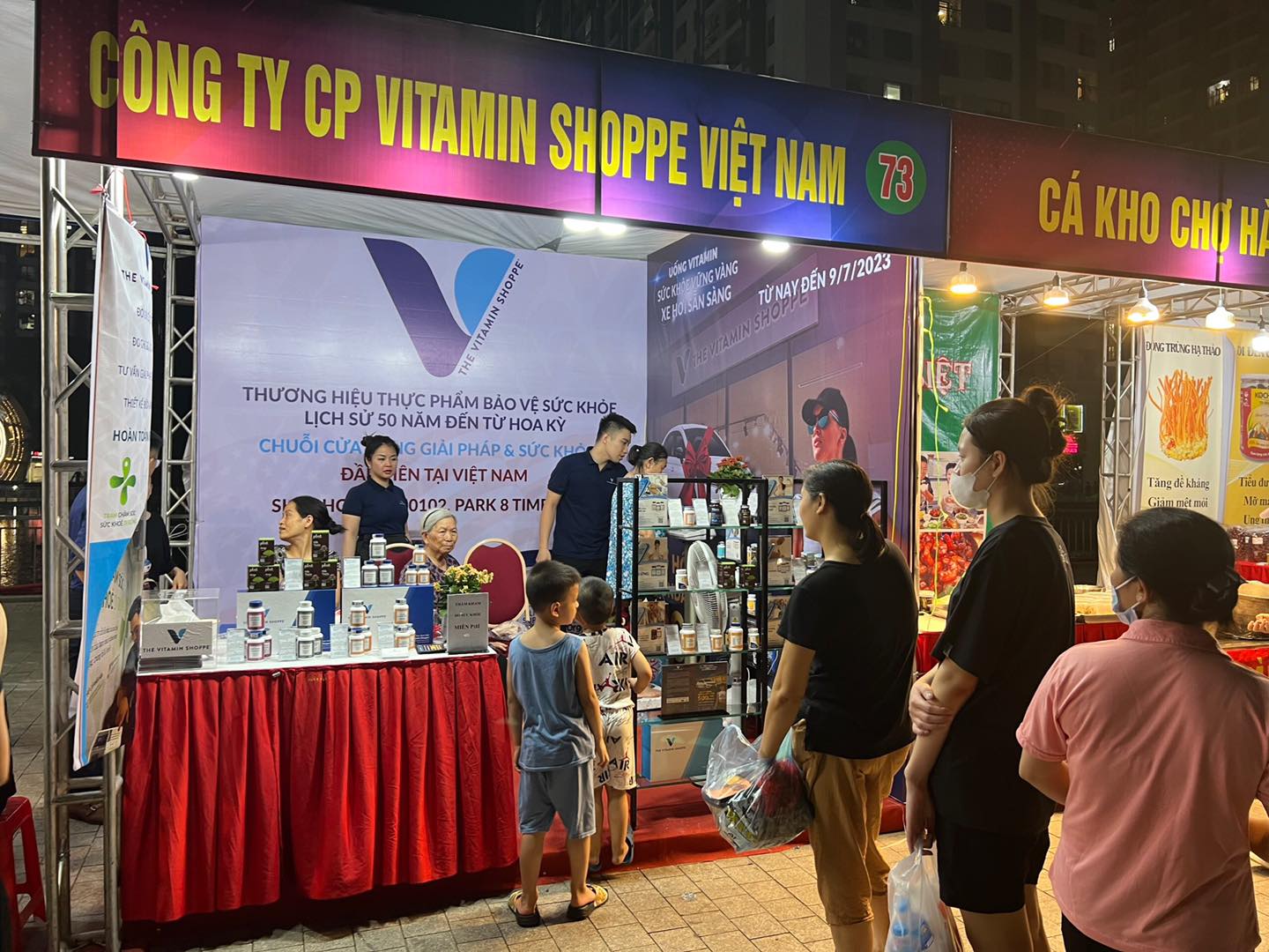 The Vitamin Shoppe đã có mặt tại hội chợ Việt Thái 2023