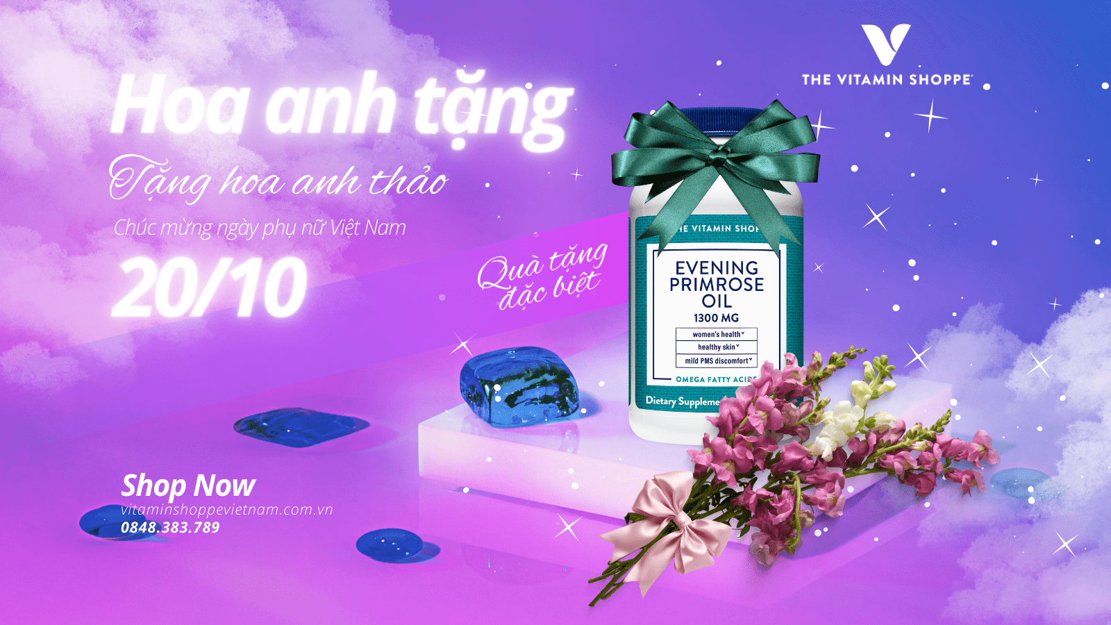 Siêu ưu đãi chào 20.10 từ The Vitamin Shoppe: Quà tặng không giới hạn - Cứ đến là được nhận quà