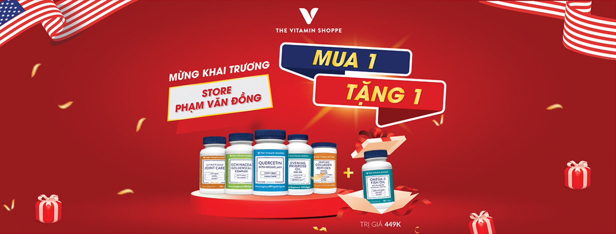 MUA 1 TẶNG 1 - MỪNG KHAI TRƯƠNG CỬA HÀNG PHẠM VĂN ĐỒNG