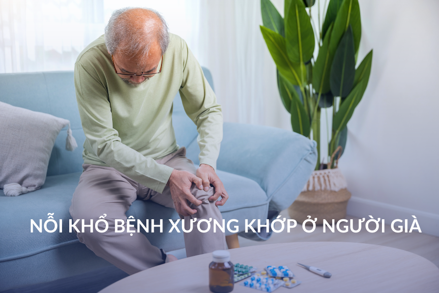 Nỗi khổ bệnh xương khớp ở người già