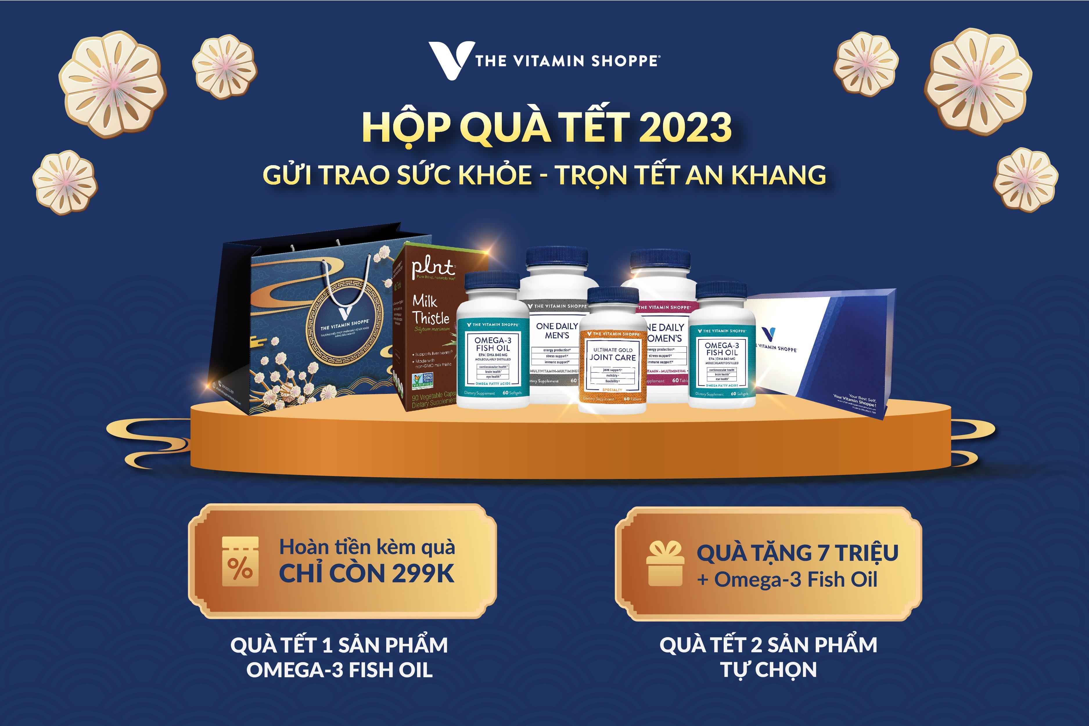 ƯU ĐÃI ĐẶC BIỆT BỘ QUÀ TẾT QUÝ MÃO 2023