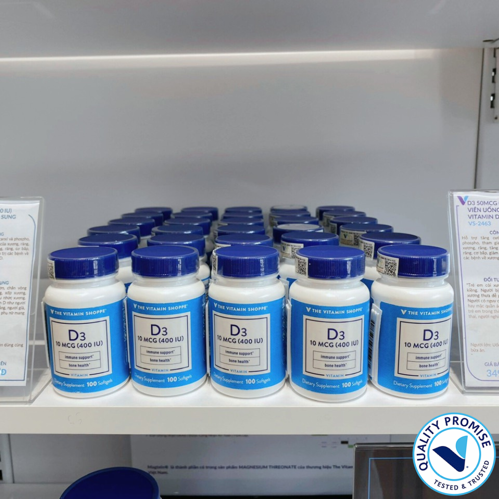 Vitamin D3 của The Vitamin Shoppe có gì đặc biệt?