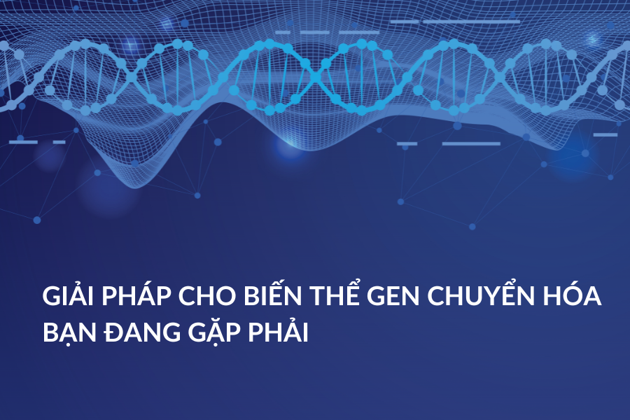 Giải pháp cho biến thể gen chuyển hóa bạn đang gặp phải