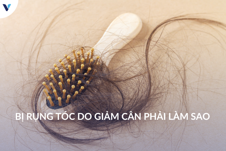 Bị rụng tóc do giảm cân phải làm sao