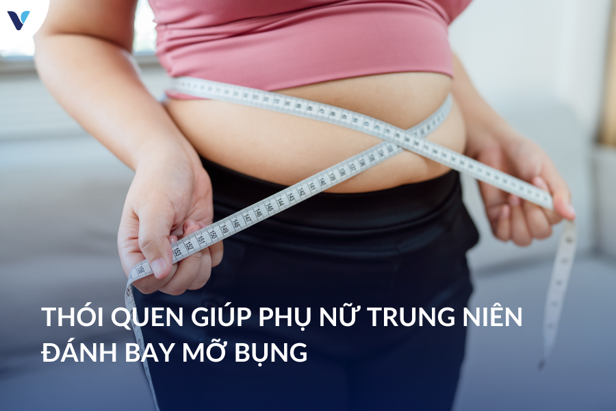Thói quen đánh bay mỡ bụng của phụ nữ trung niên