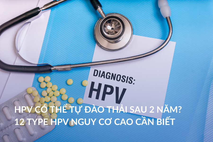 HPV có thể tự đào thải sau 2 năm không? 12 type HPV nguy cơ cao cần biết