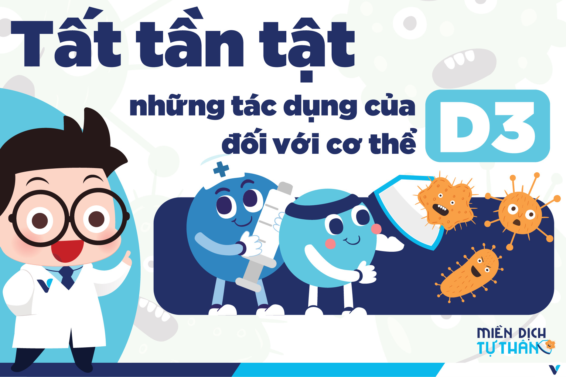 Tất tần tật những tác dụng của D3 đối với cơ thể