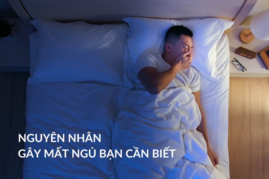 Nguyên nhân gây mất ngủ bạn cần biết