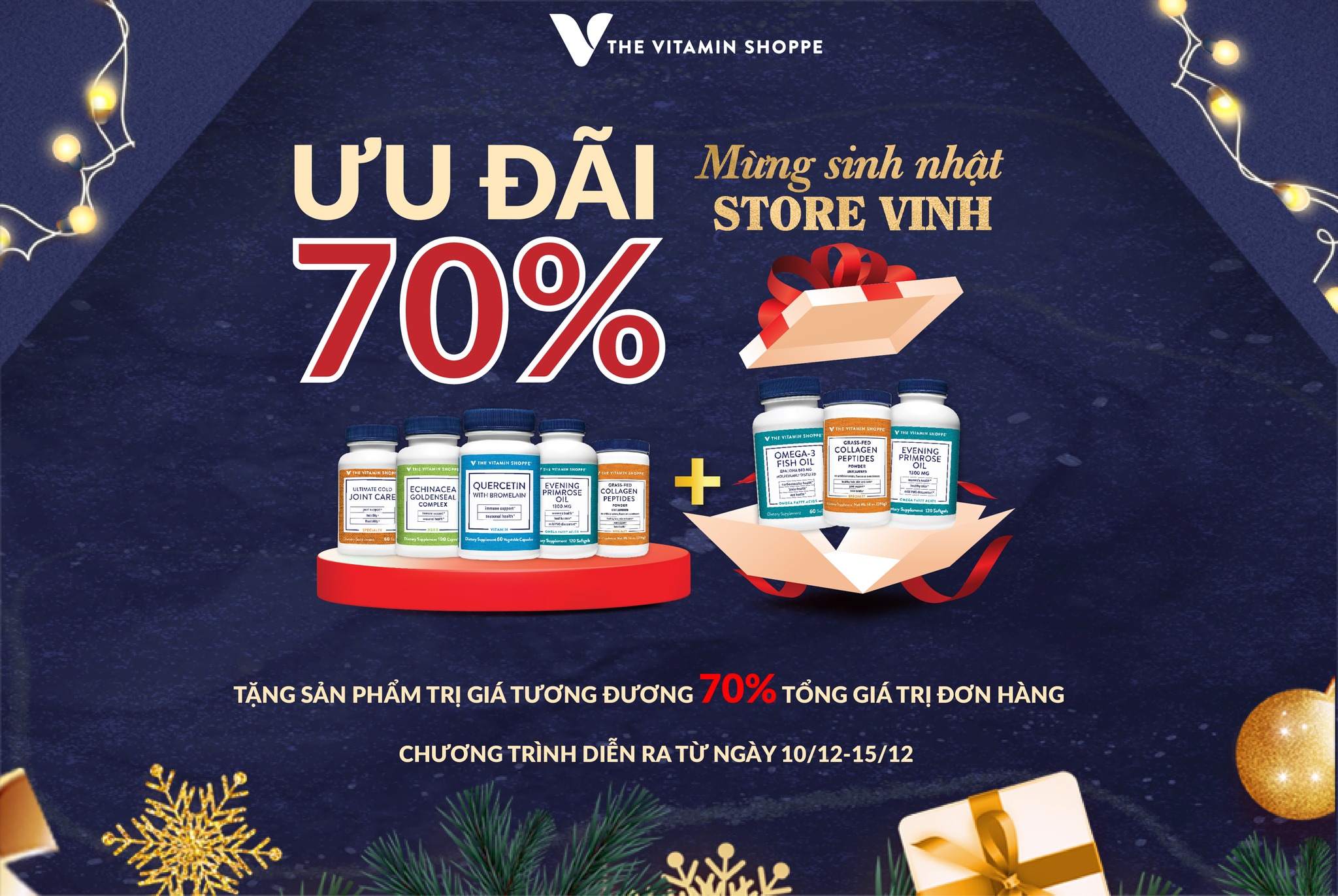 TƯNG BỪNG MỪNG SINH NHẬT CỬA HÀNG VINH