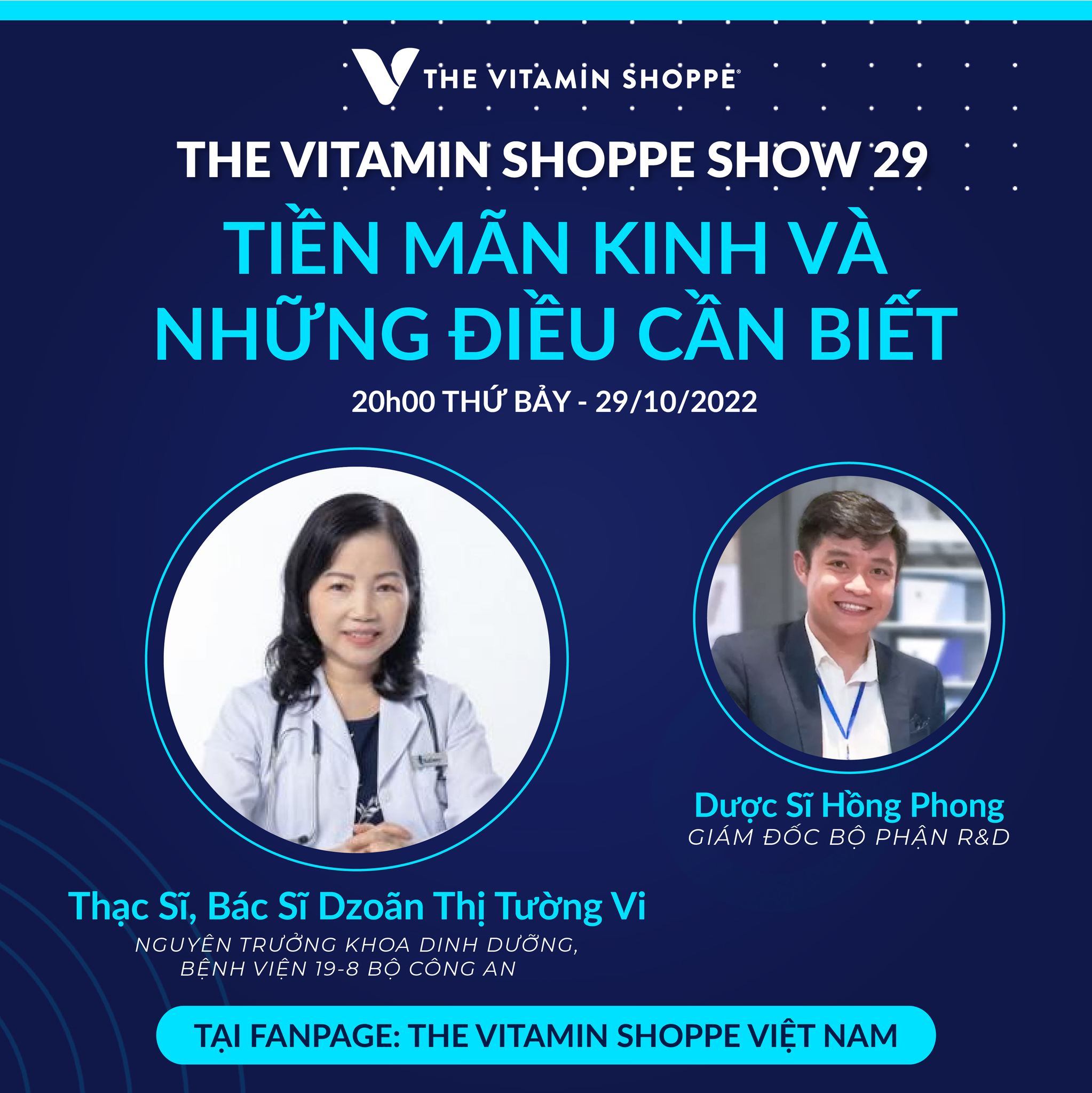 THE VITAMIN SHOPPE SHOW 29: TIỀN MÃN KINH VÀ NHỮNG ĐIỀU CẦN BIẾT