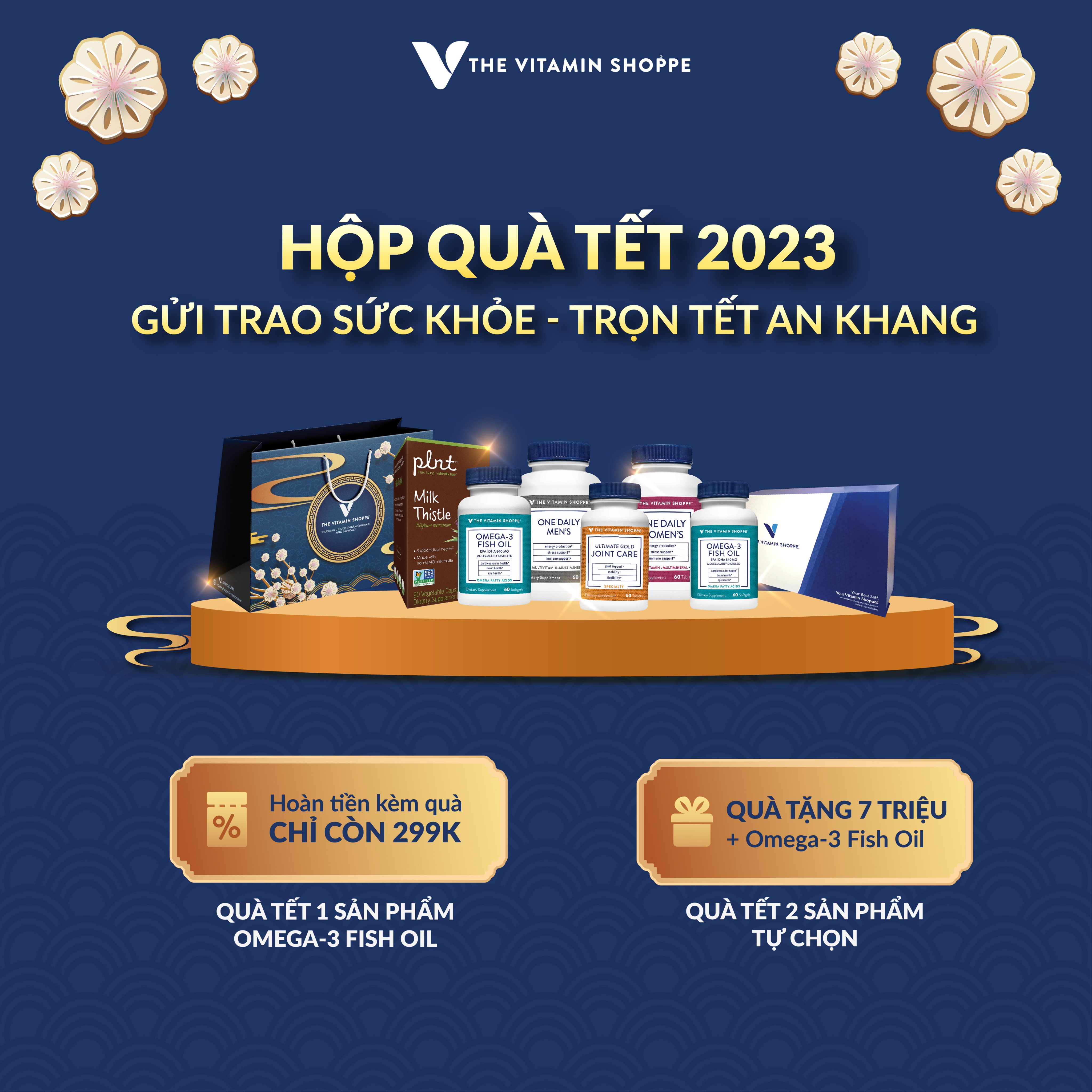 ƯU ĐÃI ĐẶC BIỆT BỘ QUÀ TẾT QUÝ MÃO 2023