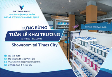 RỘN RÀNG CHƯƠNG TRÌNH VÒNG QUAY MAY MẮN CỦA THE VITAMIN SHOPPE VIỆT NAM - 100% QUAY CÓ QUÀ