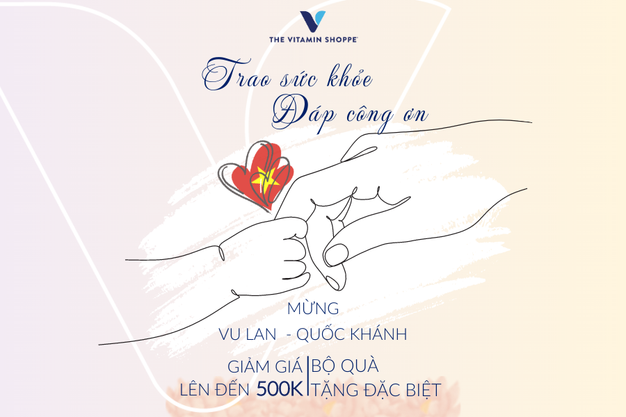 Giảm giá lên đến 500k và ưu đãi 20% mừng đại lễ Vu Lan và Quốc Khánh 2/9