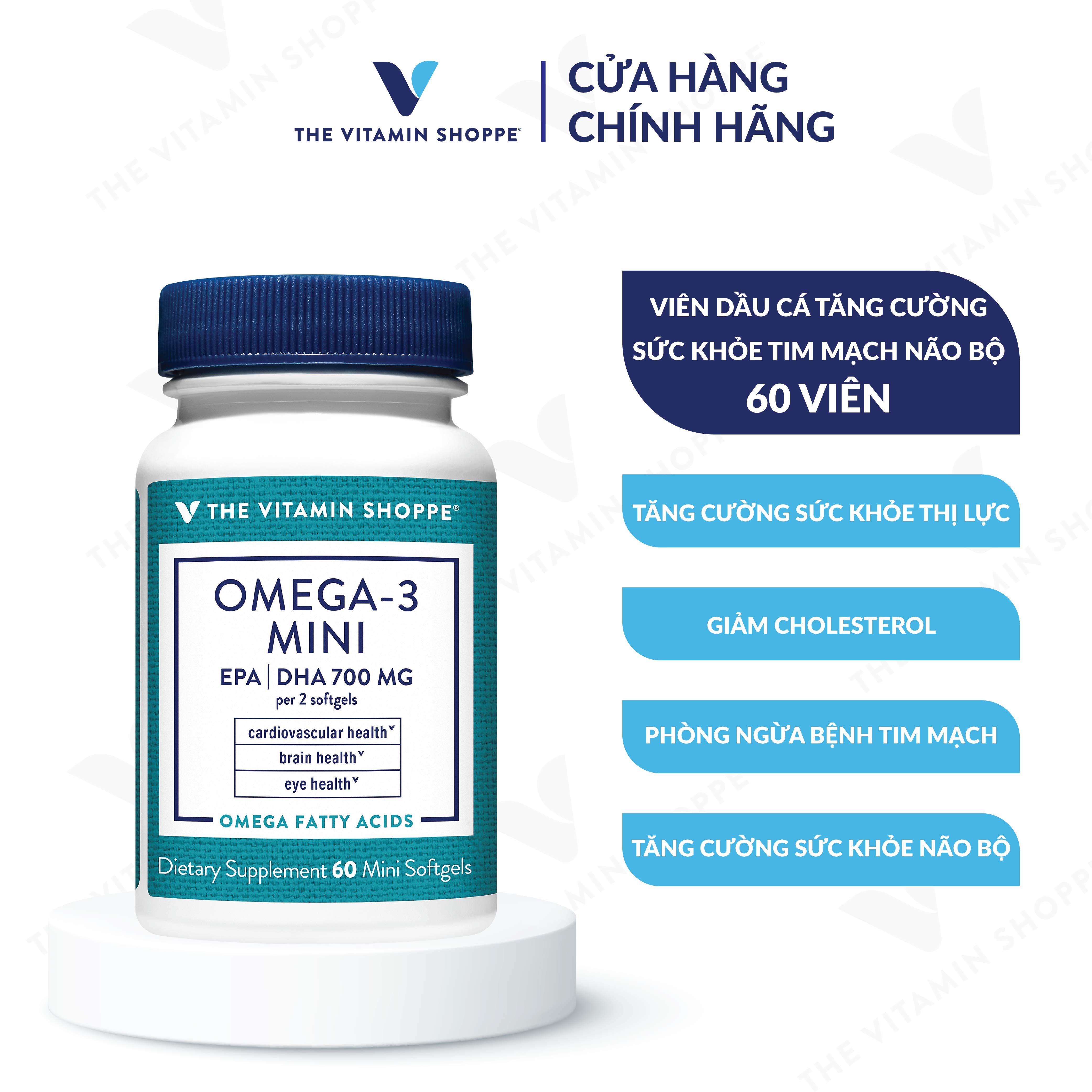 Thực phẩm bảo vệ sức khỏe OMEGA-3 MINI