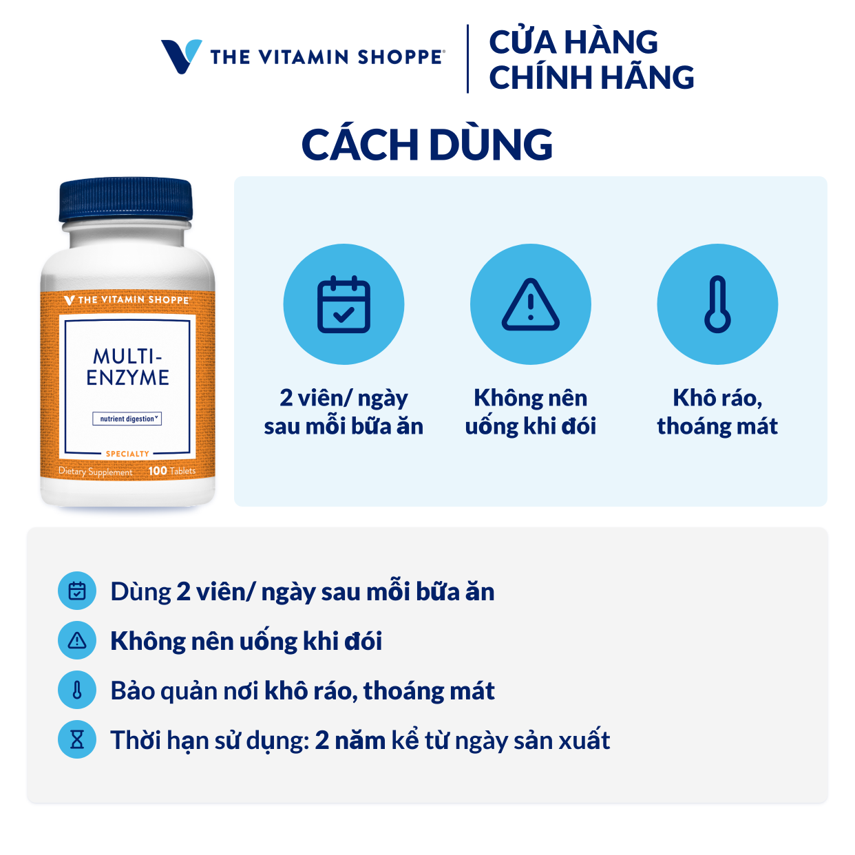 Thực phẩm bảo vệ sức khỏe MULTI-ENZYME