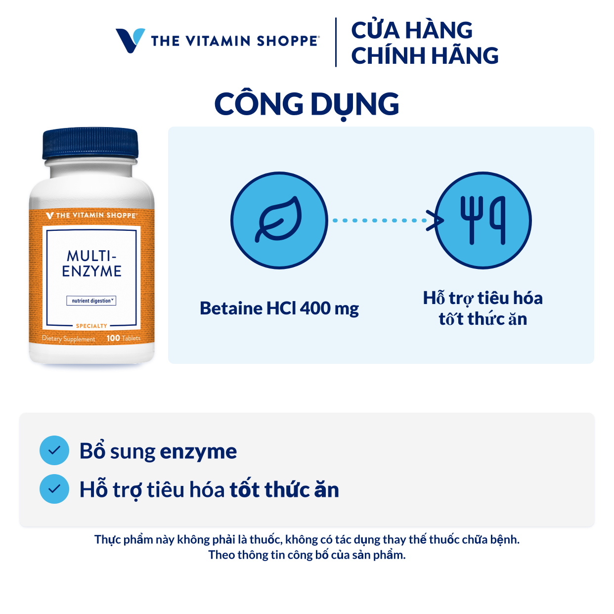 Thực phẩm bảo vệ sức khỏe MULTI-ENZYME