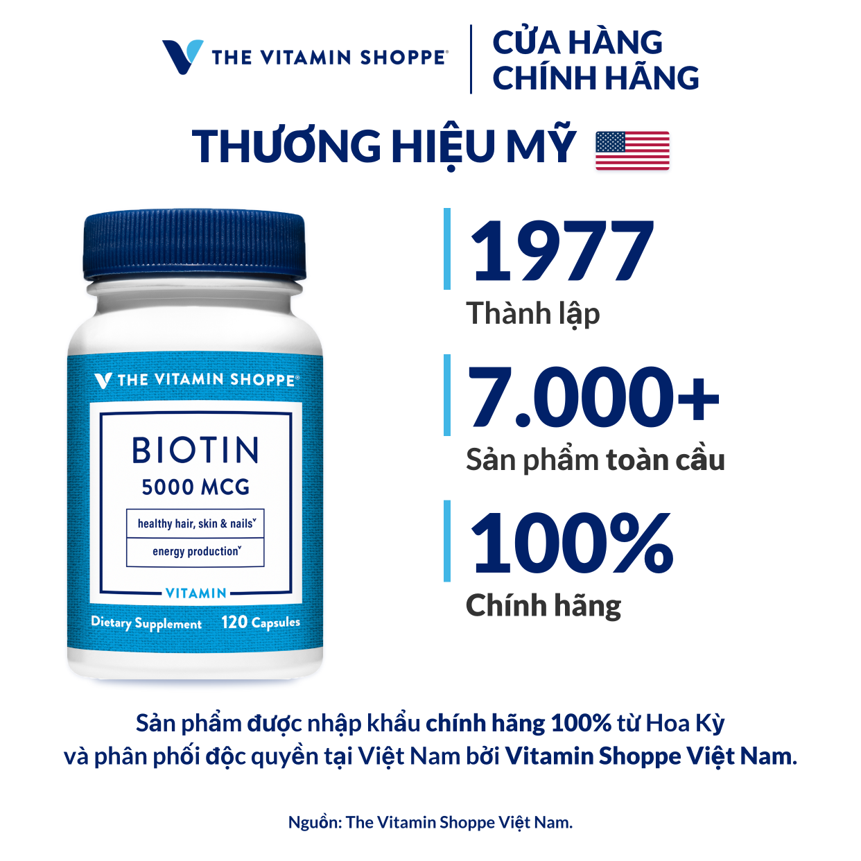 Thực phẩm bảo vệ sức khỏe BIOTIN