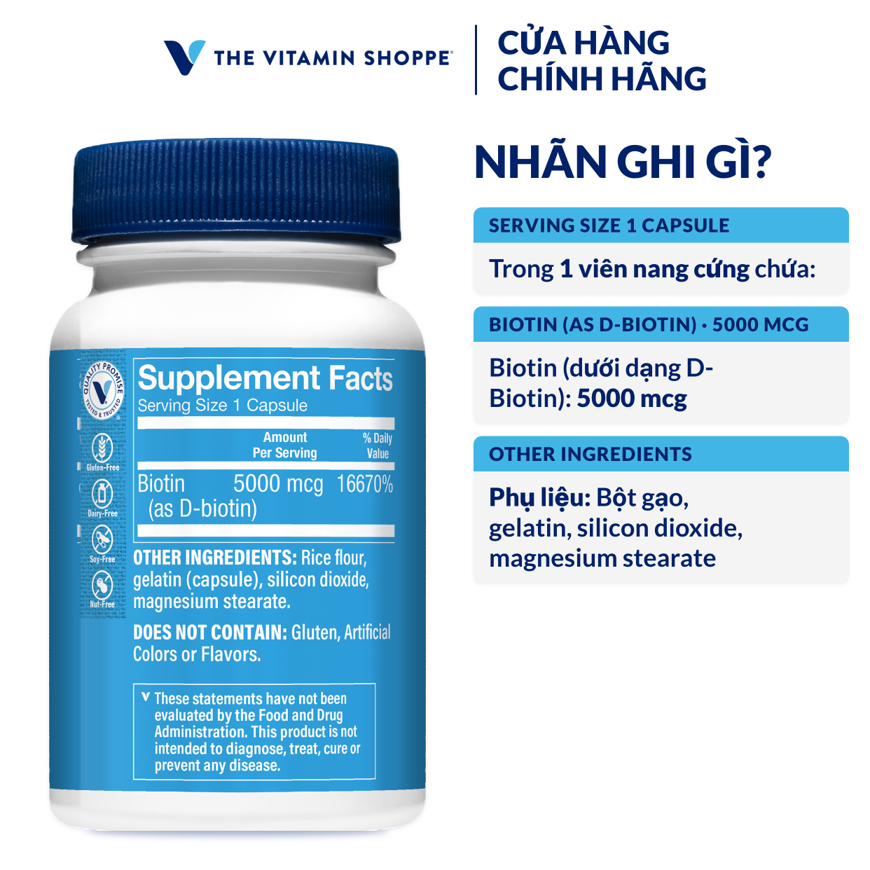 Thực phẩm bảo vệ sức khỏe BIOTIN