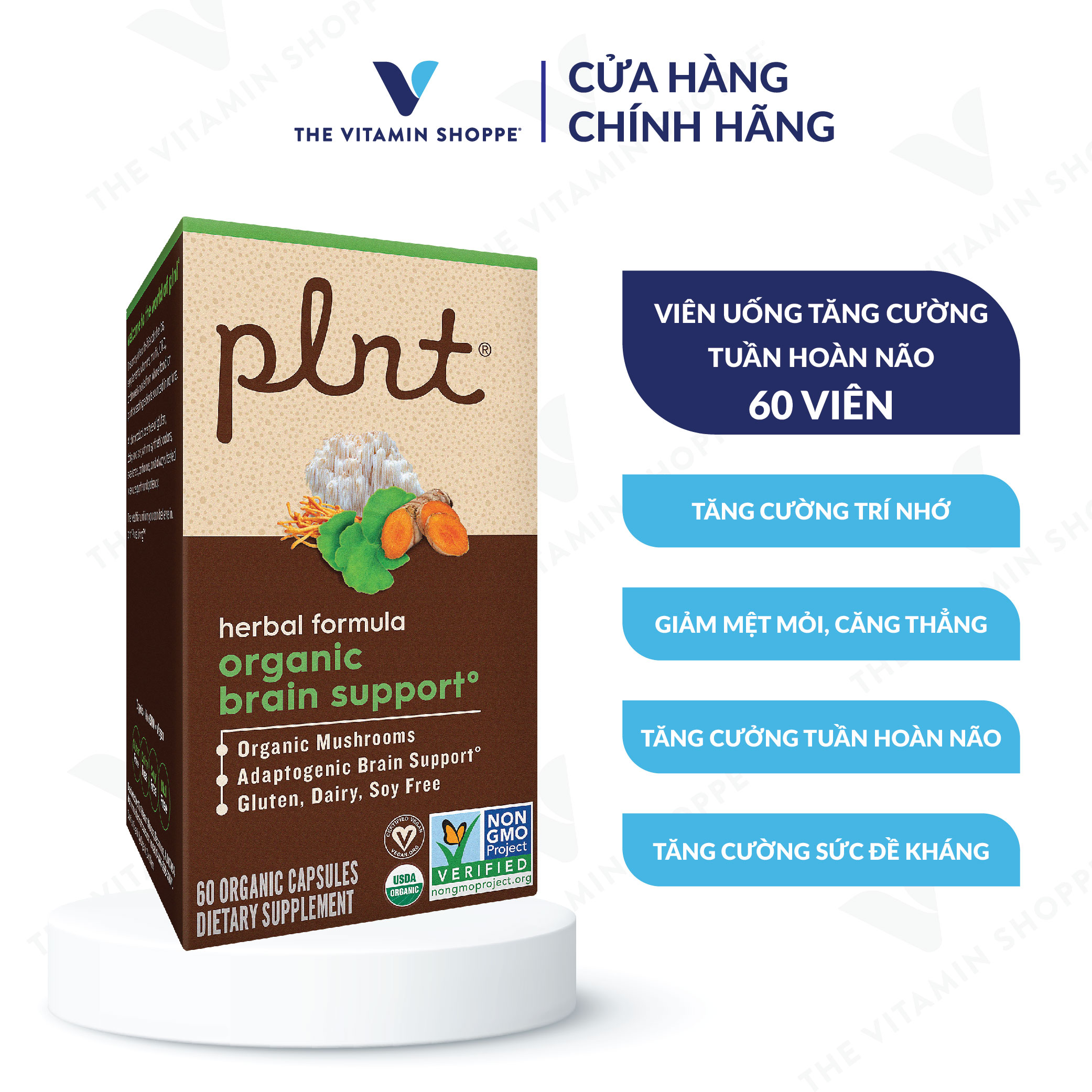 Thực phẩm bảo vệ sức khỏe ORGANIC BRAIN SUPPORT