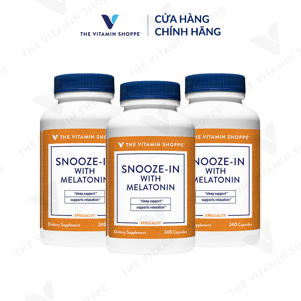 Thực phẩm bảo vệ sức khỏe SNOOZE-IN WITH MELATONIN