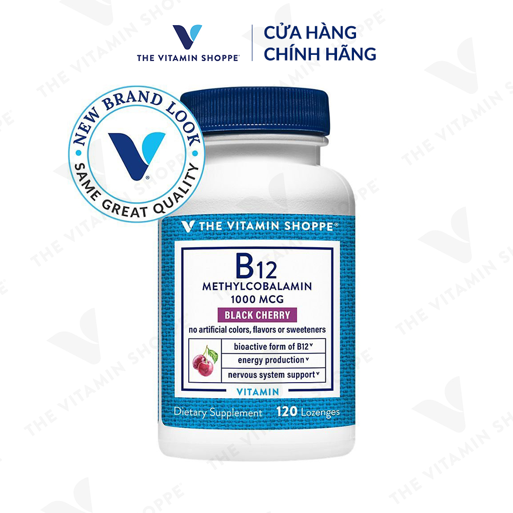 Thực phẩm bảo vệ sức khỏe B12 METHYLCOBALAMIN 1000 MCG