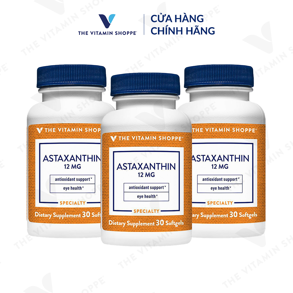 Thực phẩm bảo vệ sức khỏe ASTAXANTHIN 12 MG