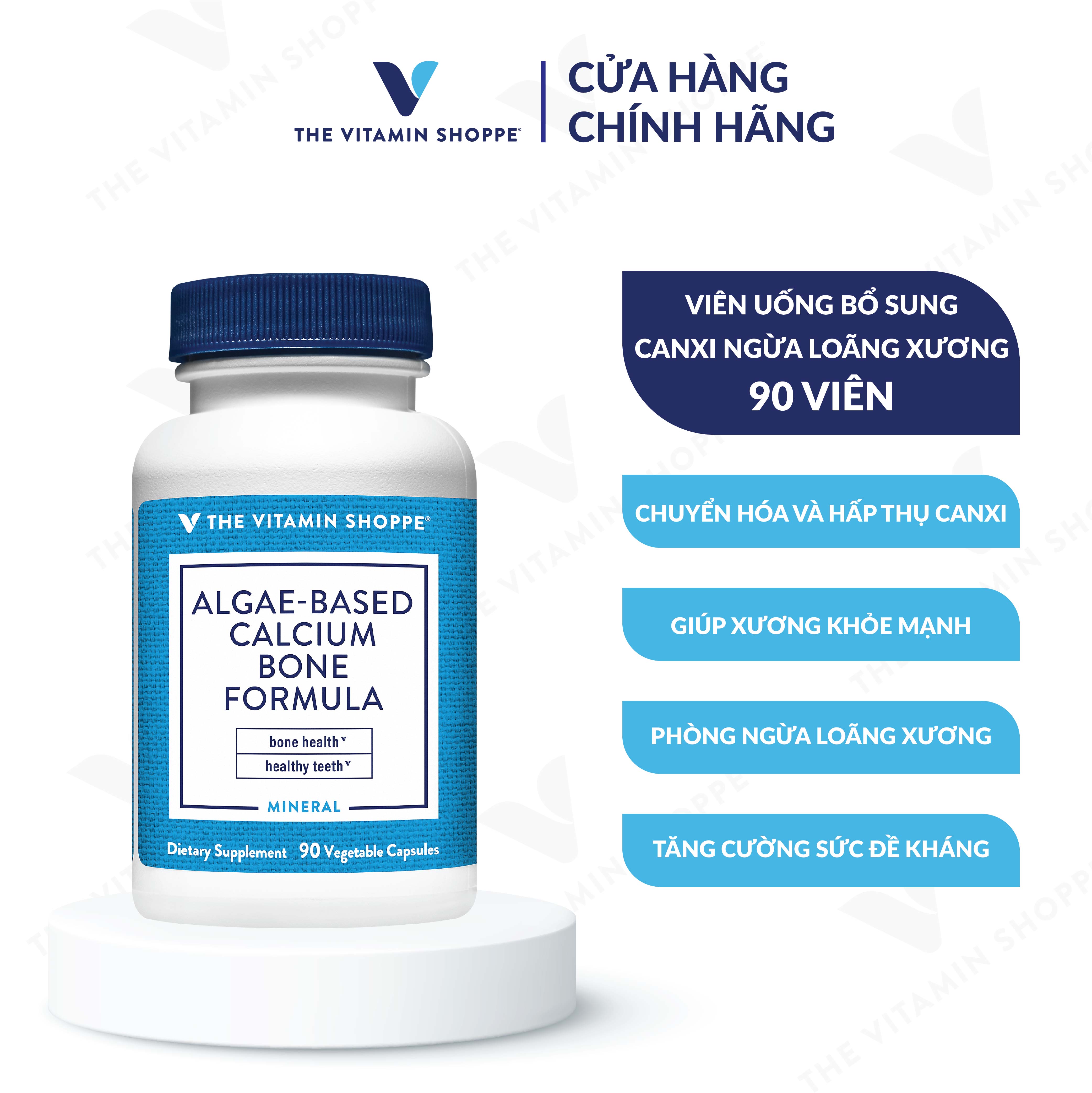 Thực phẩm bảo vệ sức khỏe ALGAE-BASED CALCIUM BONE FORMULA